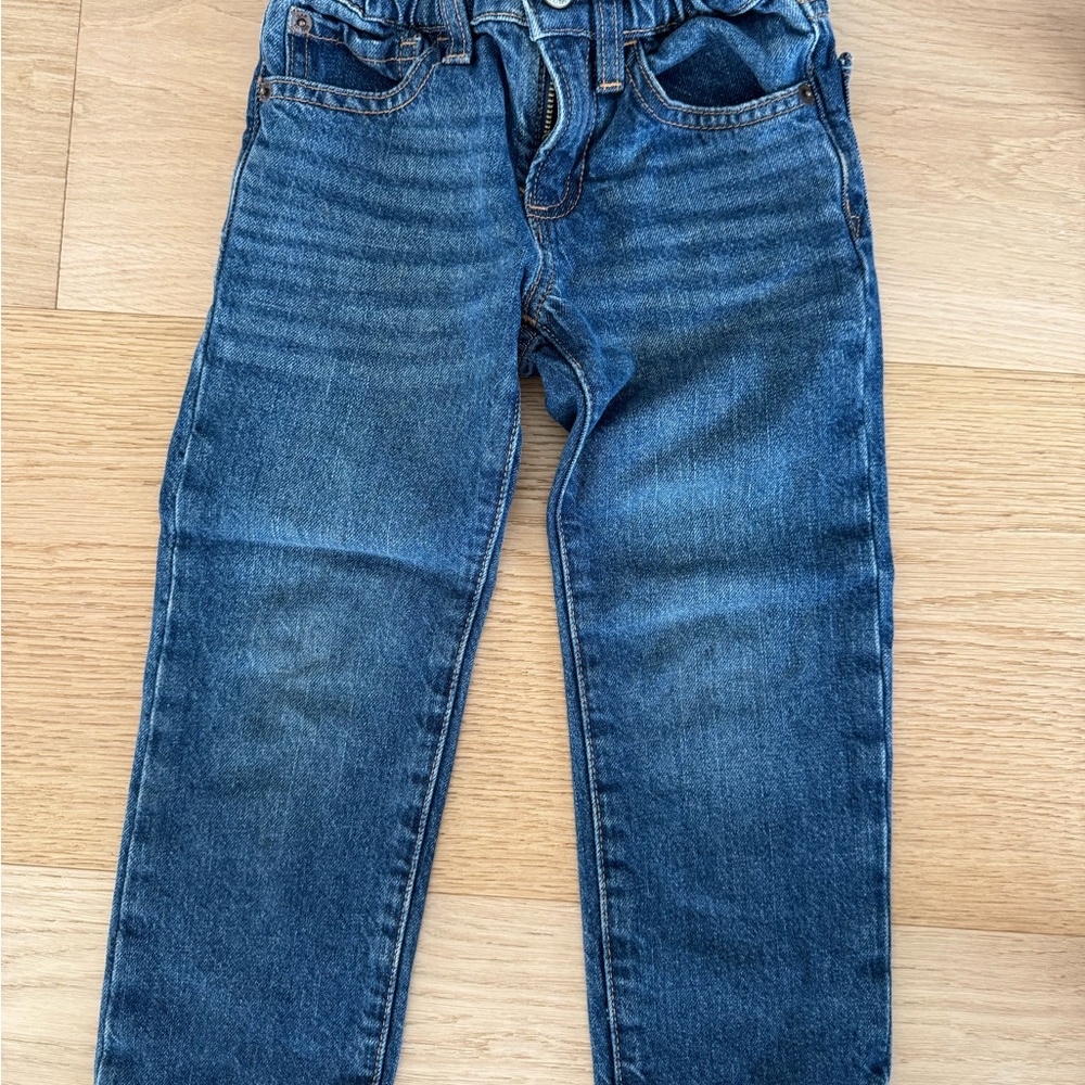 GAP Men's Slim Straight Dark Blue Jeans